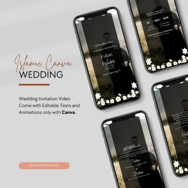 Canva Wedding Islamic Photo 06 - DesainPromosi.ID