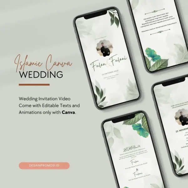 Canva Wedding Islamic Photo 08 - DesainPromosi.ID